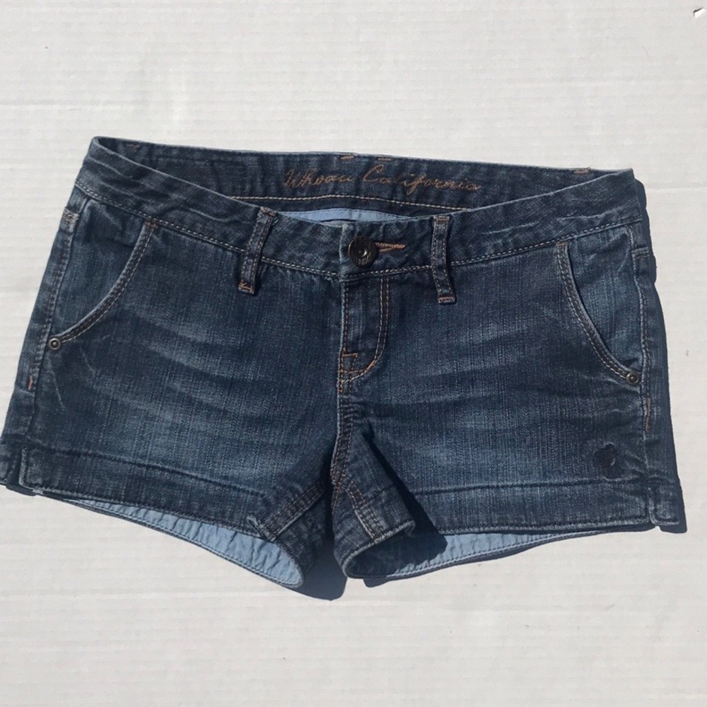 Who A. U. California Jean Shorts